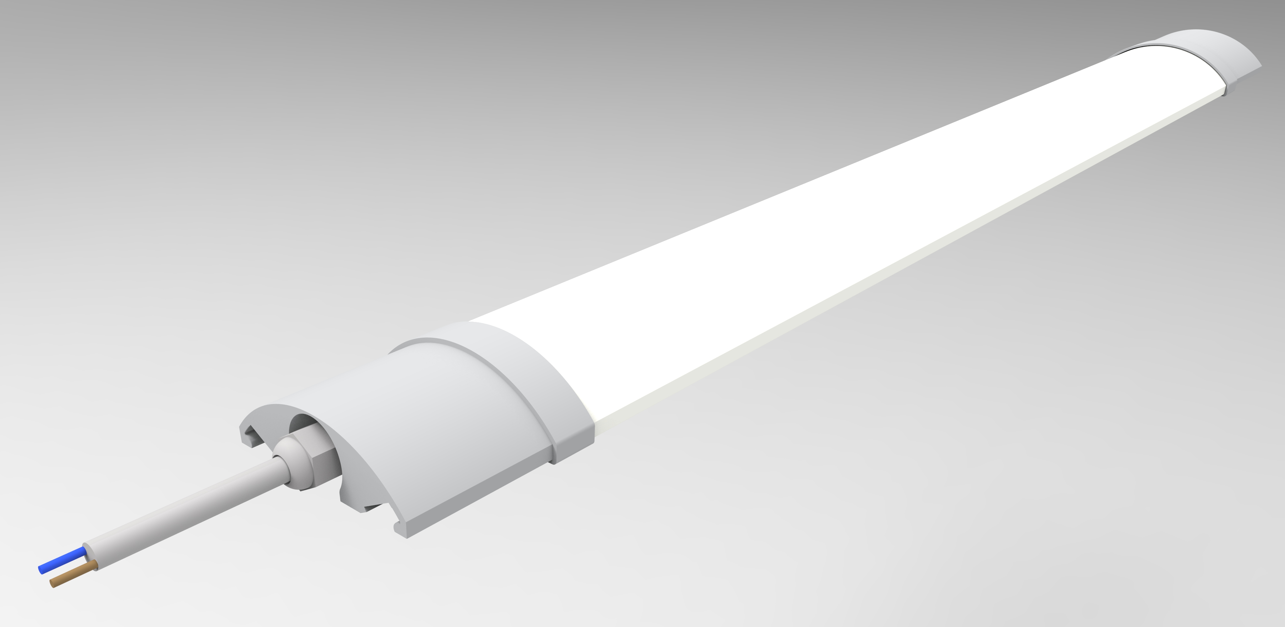 Industrial LED vapor tight fixture bright luminaire 800
